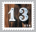 Found Numbers series possibilities, 13¢