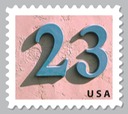 Found Numbers series possibilities, 23¢