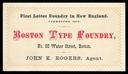 Boston Type Foundry