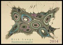 Dirk Lange, Handmarmorpapier ( Hand marbled paper )