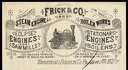 Frick & Company Steam Engine and Boiler Works