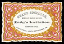 Grand Sociable Lady's Invitation