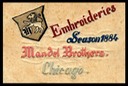 Mandel Brothers, Embriodery