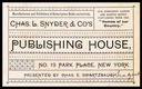 Charles L. Snyder & Company's Publishing House