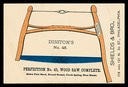 Shields & Bro. / Disston's No. 45 Bucksaw