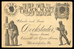 " U. S. Black Mail" / Charles & Lewis Dockstader, Carnoross's Minstrels