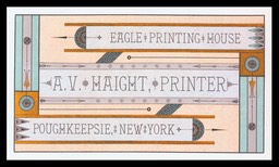 Eagle Printing House / A. V. Haight