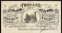 Frick & Company Steam Engine and Boiler Works