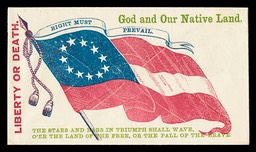 Confederate Civil War Patriotic Cover