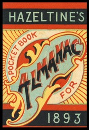 Hazeltine's Pocket Almanac, 1893