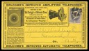 J. R. Holcomb & Company / Holcomb's Improved Amplifying Telephones