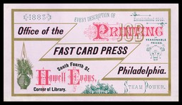 Howell & Evans / The Fast Card Press