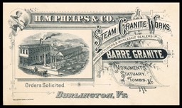 H. M. Phelps Steam Granite Works / Barre Granite