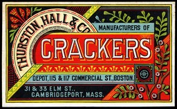 Thurston, Hall & Company / Crackers