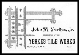 John M. Yerkes, Jr. / Yerkes Tile Works