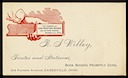 R. S. Willey / Zanesville Job Printing Works